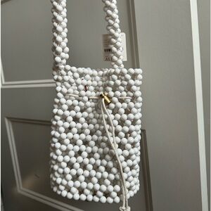 Free people beaded mini bag